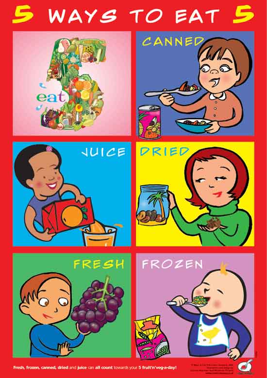 Comic Company Eat 5 A Day comic-company-eat-5-a-day