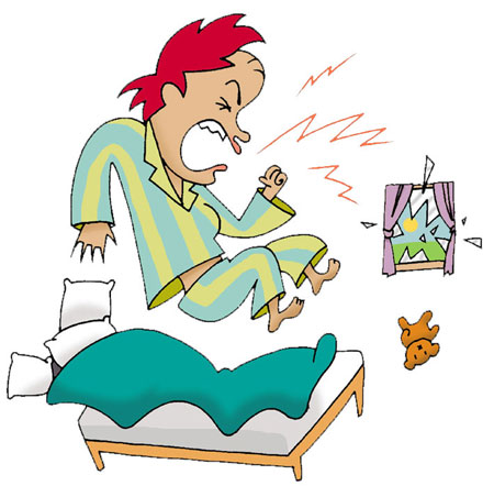 Wake Up Cough cartoon